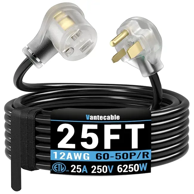 [50ft to 100ft]10AWG 3Prong Welder Extension Cord,30AMP,Welding Power Cord with NEMA 6-50P/R,for MIG,Lincoln,Plasma,Miller,TIG