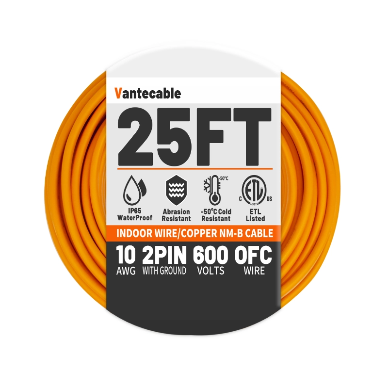 10/2 NM-B Wire,with Ground Indoor Electrical Copper Wire