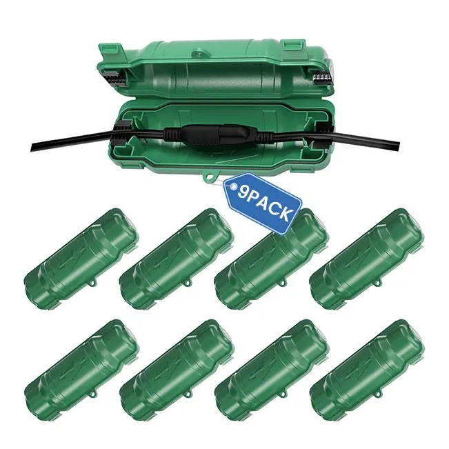 Waterproof Outdoor Extension Cord Safety Cover, 1~9 PCS