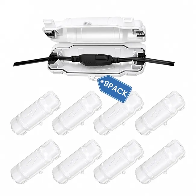 Waterproof Outdoor Extension Cord Safety Cover, 1~9 PCS