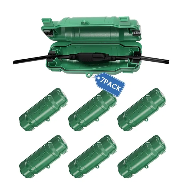 Waterproof Outdoor Extension Cord Safety Cover, 1~9 PCS