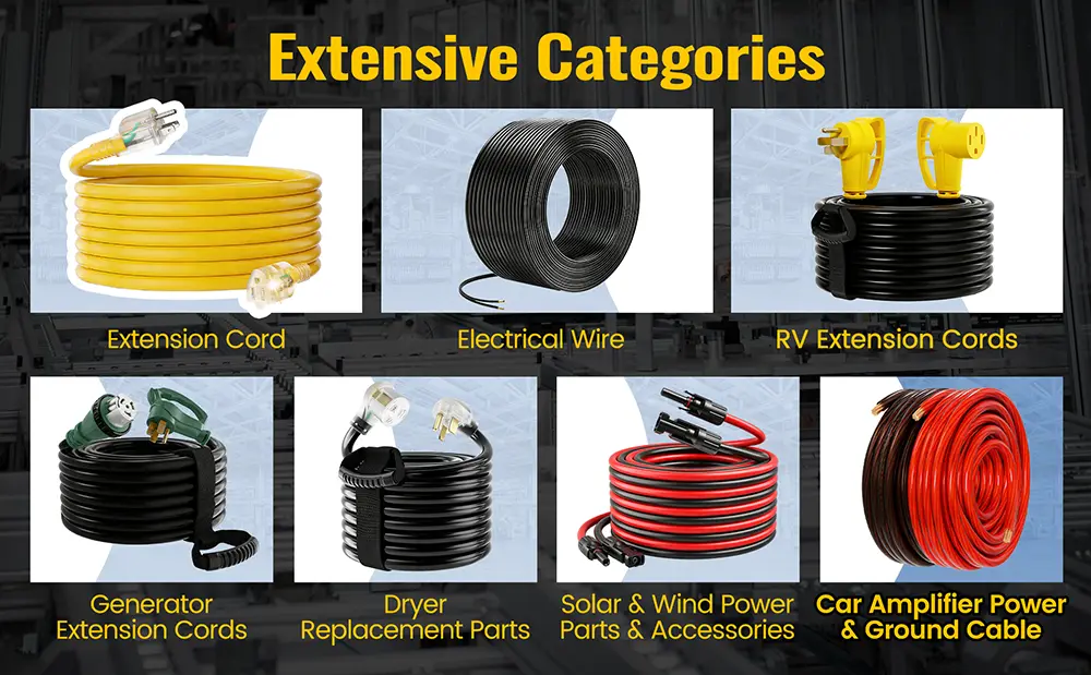 {"default":"Vantecable heavy-duty outdoor extension cords, part of our extensive industrial power cable collection."}
