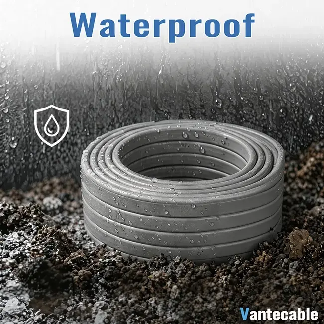 [50ft to 250ft]10/2 UF-B Wire,Underground Feeder Cable,Direct Burial Cable,600V,Ideal for  landscaping projects,pumps and other loads