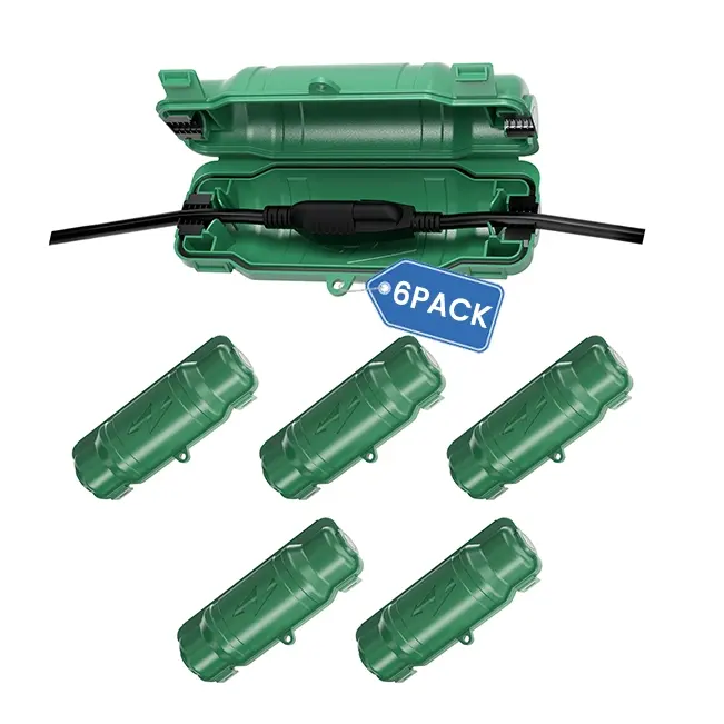 Waterproof Outdoor Extension Cord Safety Cover, 1~9 PCS