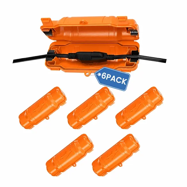 Waterproof Outdoor Extension Cord Safety Cover, 1~9 PCS