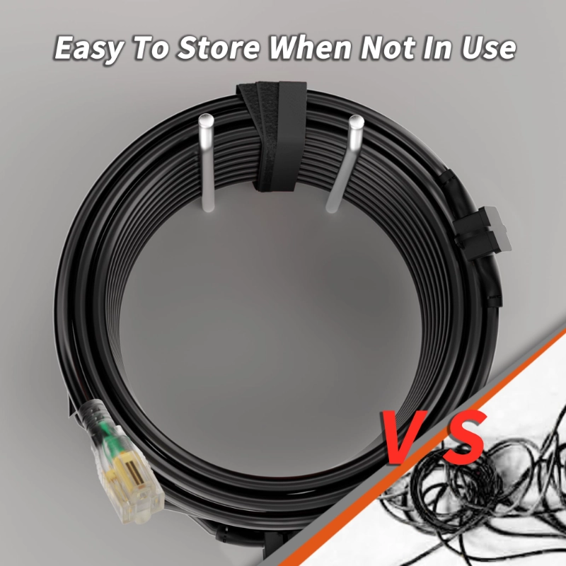 25 FT Outdoor Extension Cord with Multiple Outlets-Vantecable