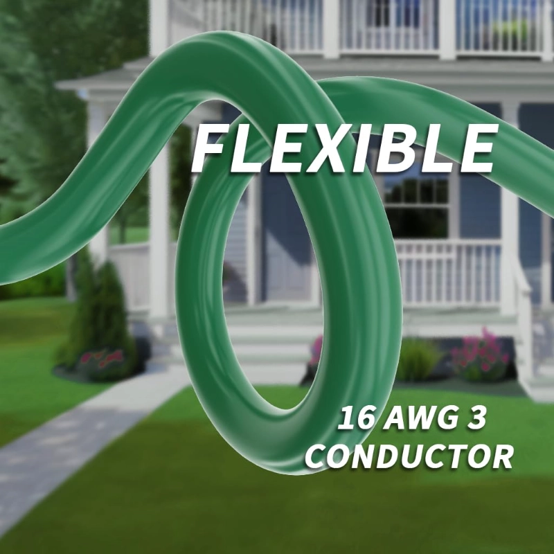 1 to 4 Splitter Outdoor Extension Cord with Multiple Outlets-Vantecable