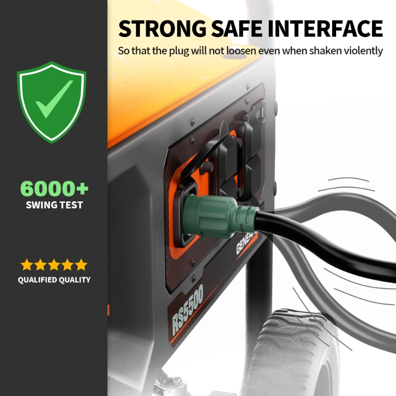 20 FT 30 Amp Generator Extension Cord 4 Prong-Vantecable