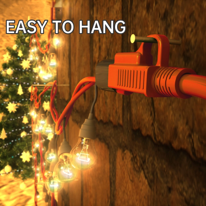 Indoor Outdoor Extension Cord 50 ft Waterproof, 16/3 Gauge-Vantecable