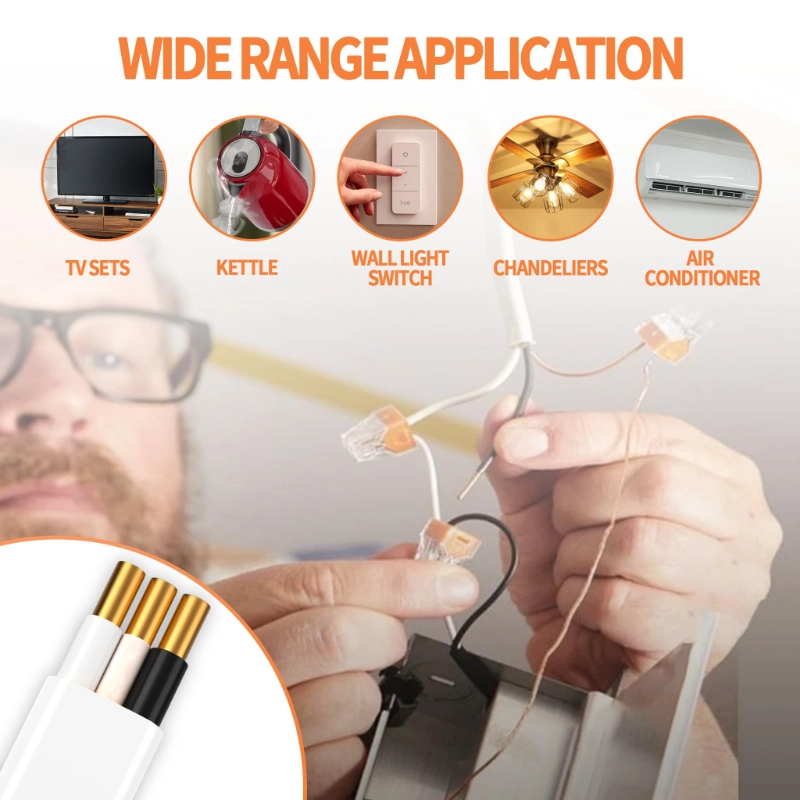 Electrical Wire 14 Gauge Wire 2 Conductors Non-Metallic with Ground Wire-Vantecable