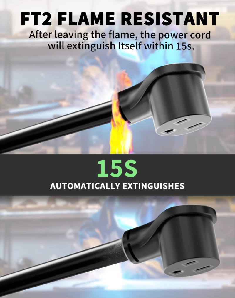 25 AMP 25ft Welder Extension Cord Outdoor 12 Gauge-Vantecable