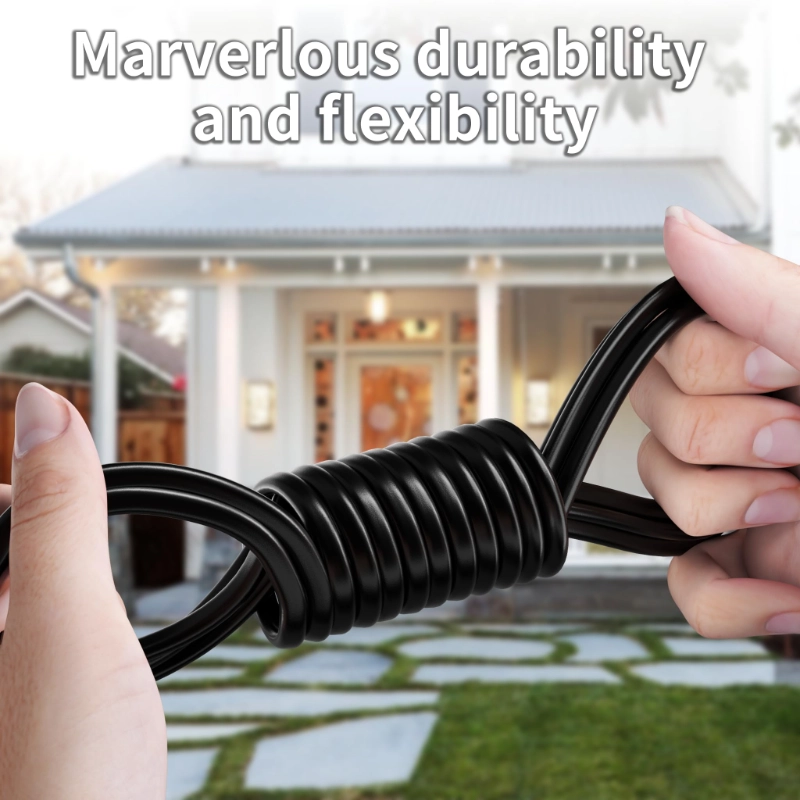 30FT 16 Gauge Wire 2 Conductor Electrical Wire, 16 AWG Cable Stranded PVC-Vantecable