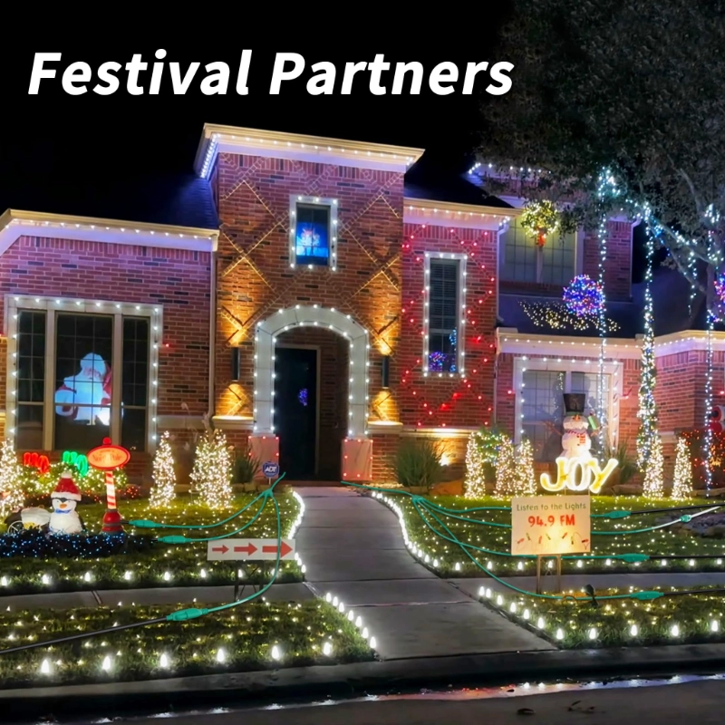 1 to 4 Splitter Outdoor Extension Cord with Multiple Outlets-Vantecable