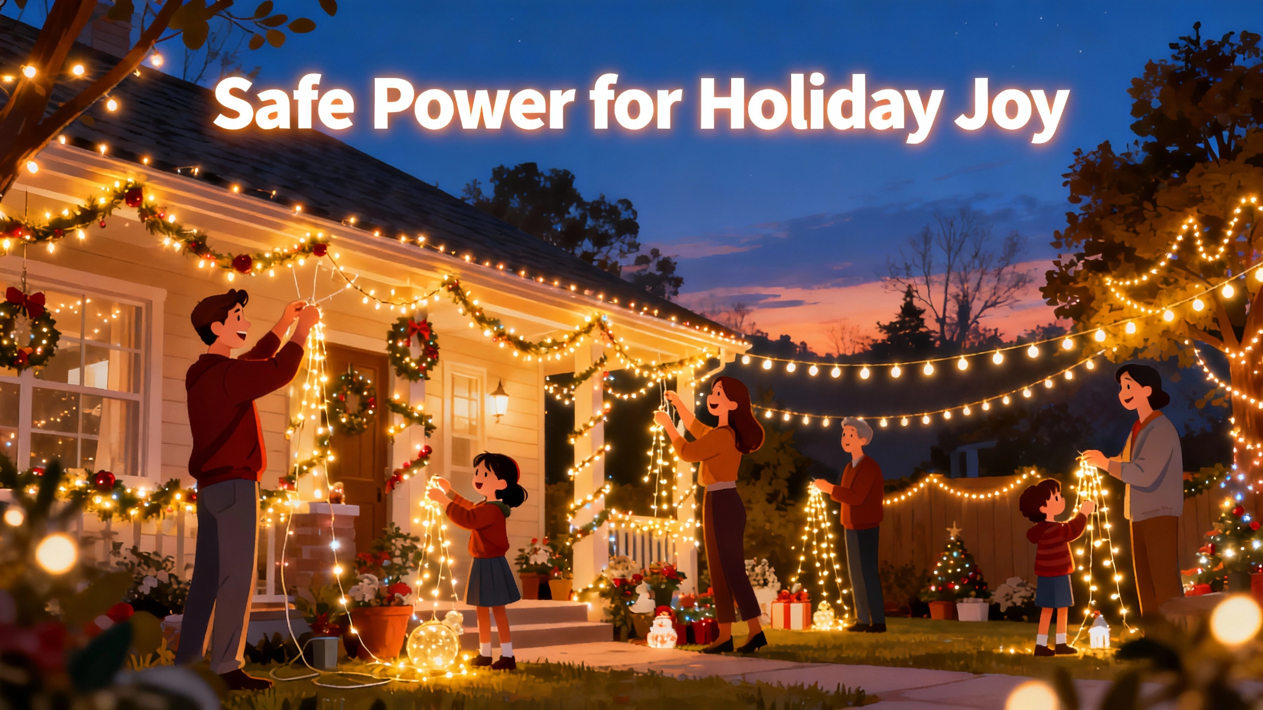 Power Outdoors! The Ultimate Outdoor Extension Cord Guide.-Vantecable