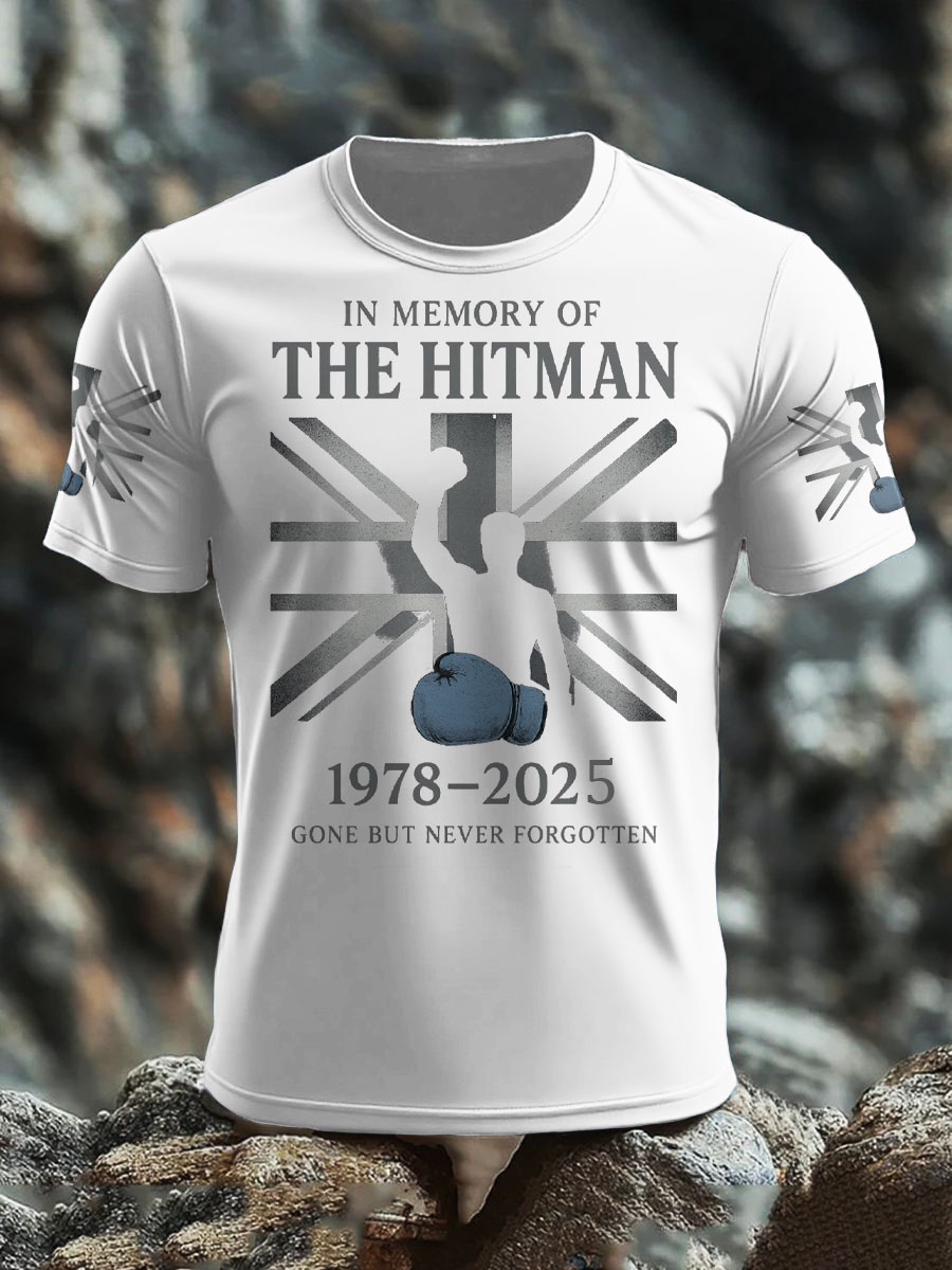 Men's Hitman Rip Printed T-shirt