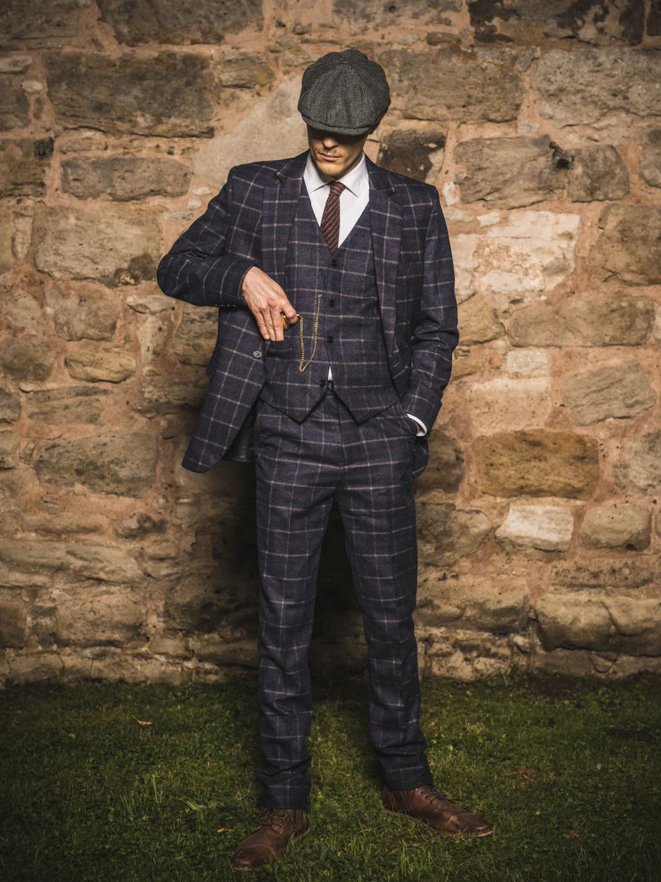 Men's Shelby Three Piece Suit 
