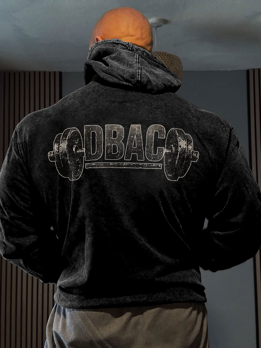 Men's Limerick Lion Ireland's Strongest Man Printed Hoodie