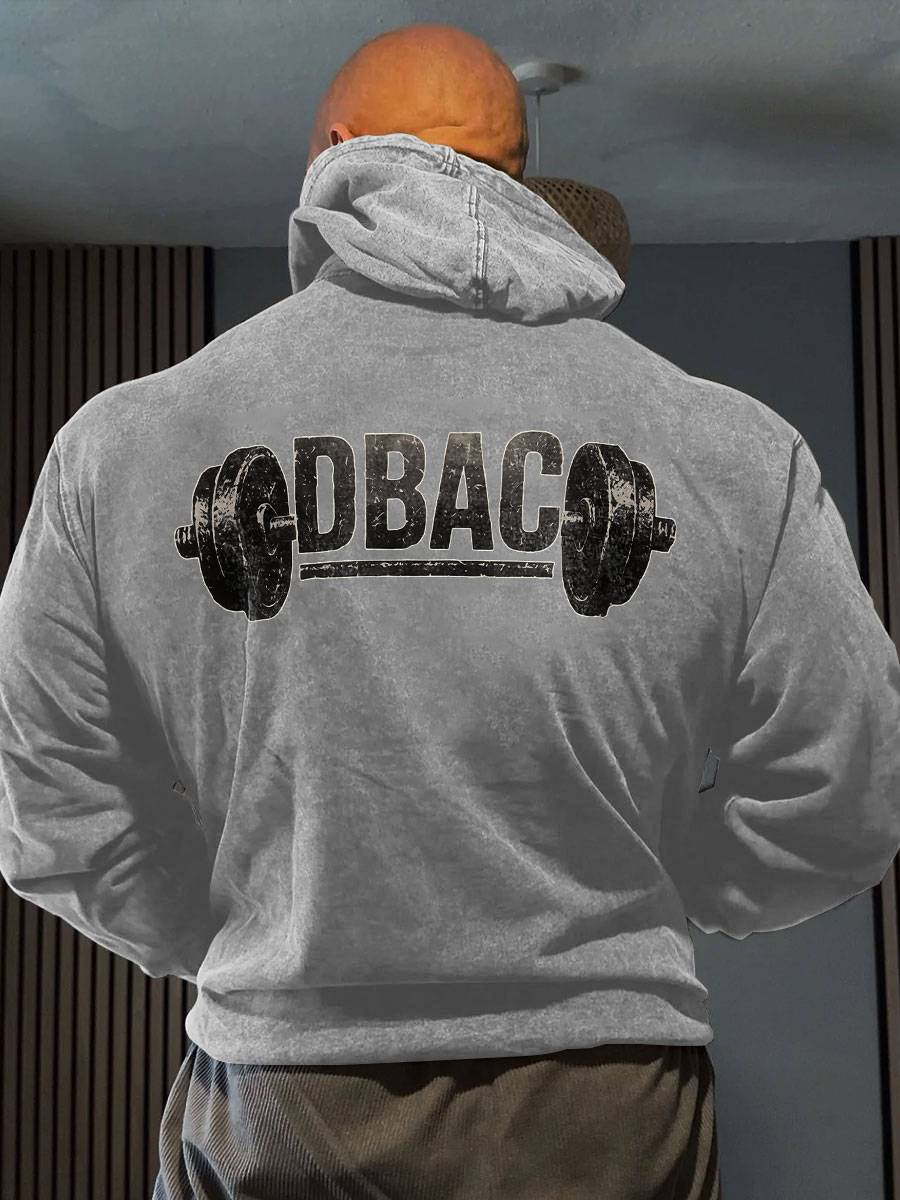 Men's Limerick Lion Ireland's Strongest Man Printed Hoodie