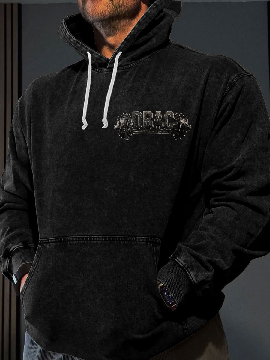 Men's Limerick Lion Ireland's Strongest Man Printed Hoodie