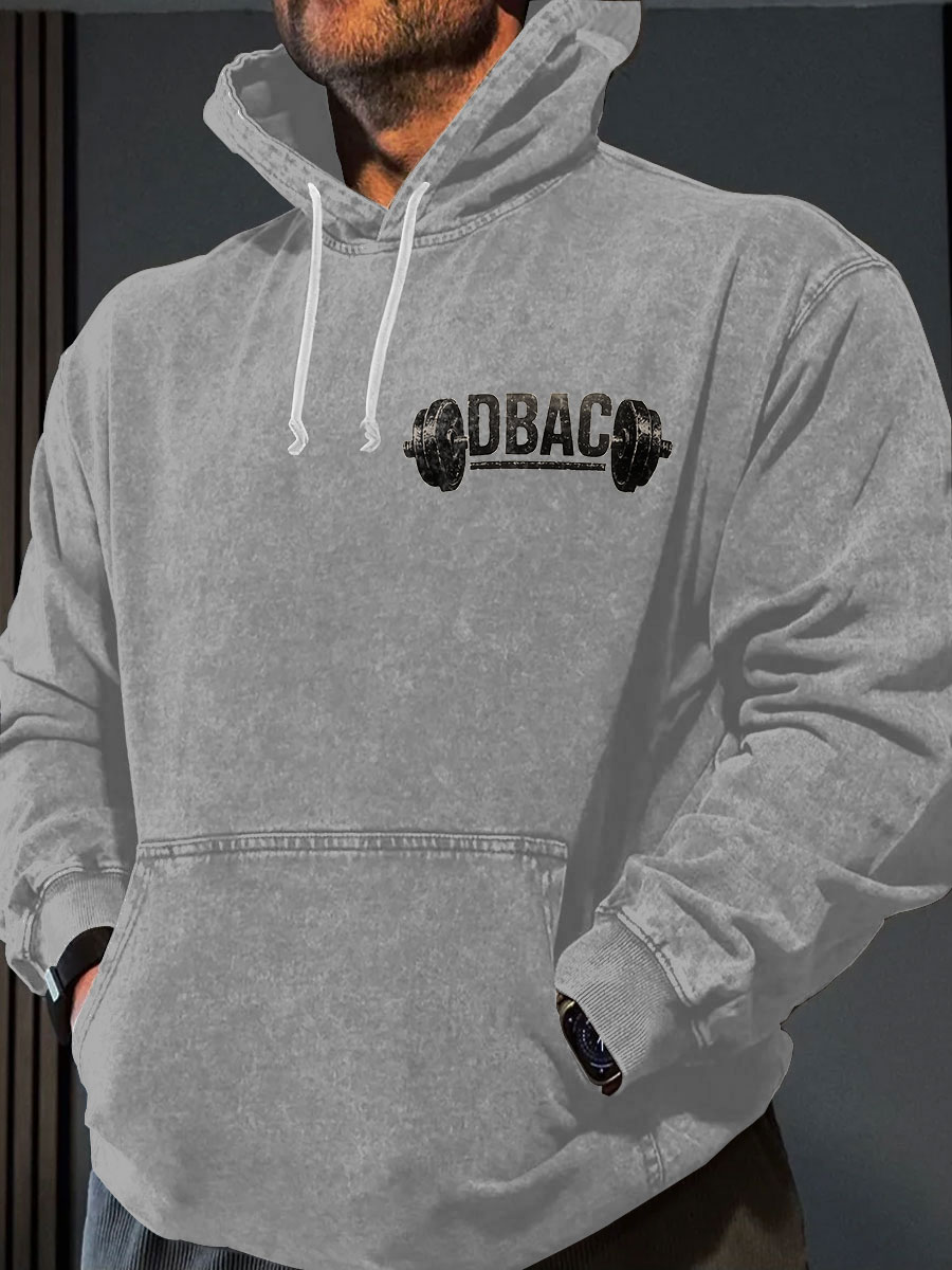 Men's Limerick Lion Ireland's Strongest Man Printed Hoodie