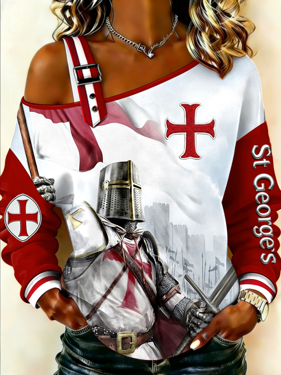 Women's st george's day Sweatshirt