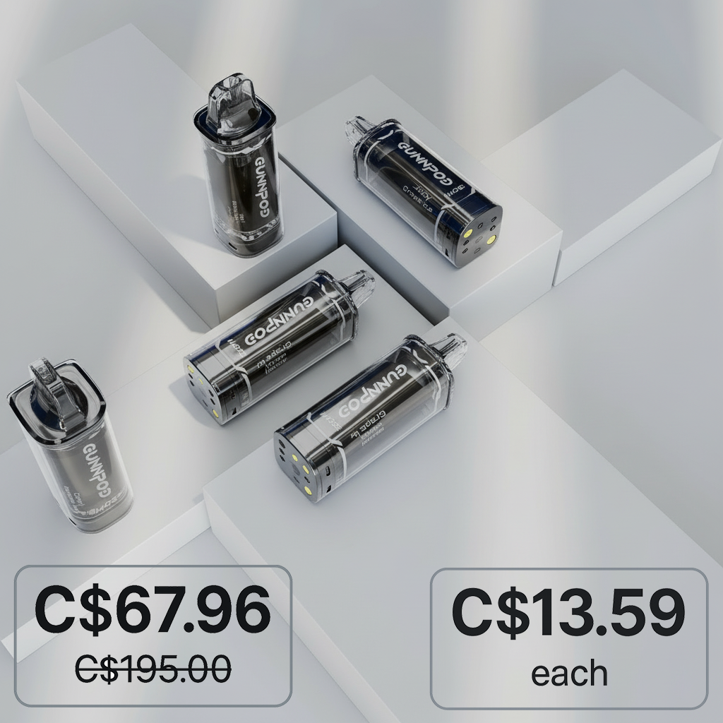 GUNNPOD MOSS 1.0 PODS - 5pcs (C$13.59 each)