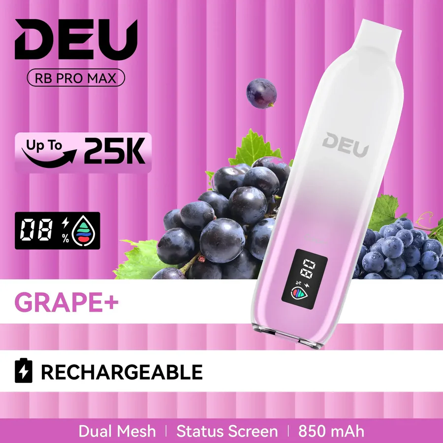 DEU RB 25K PRO MAX+ Disposable Vape