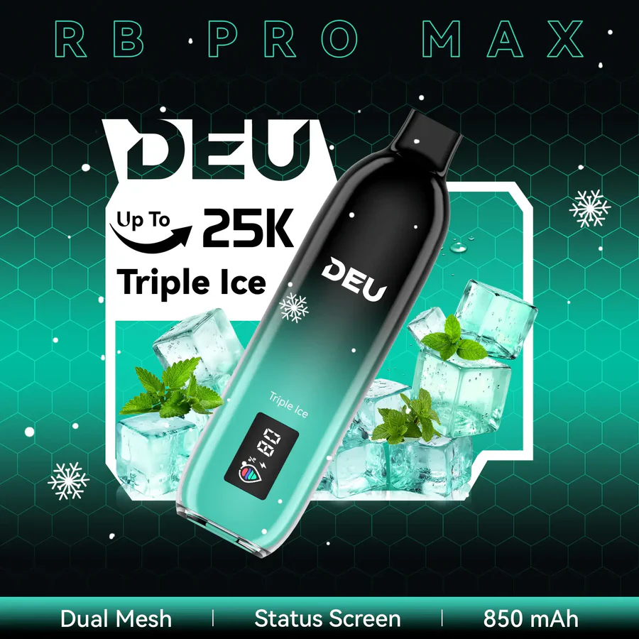 DEU RB 25K PRO MAX+ Disposable Vape