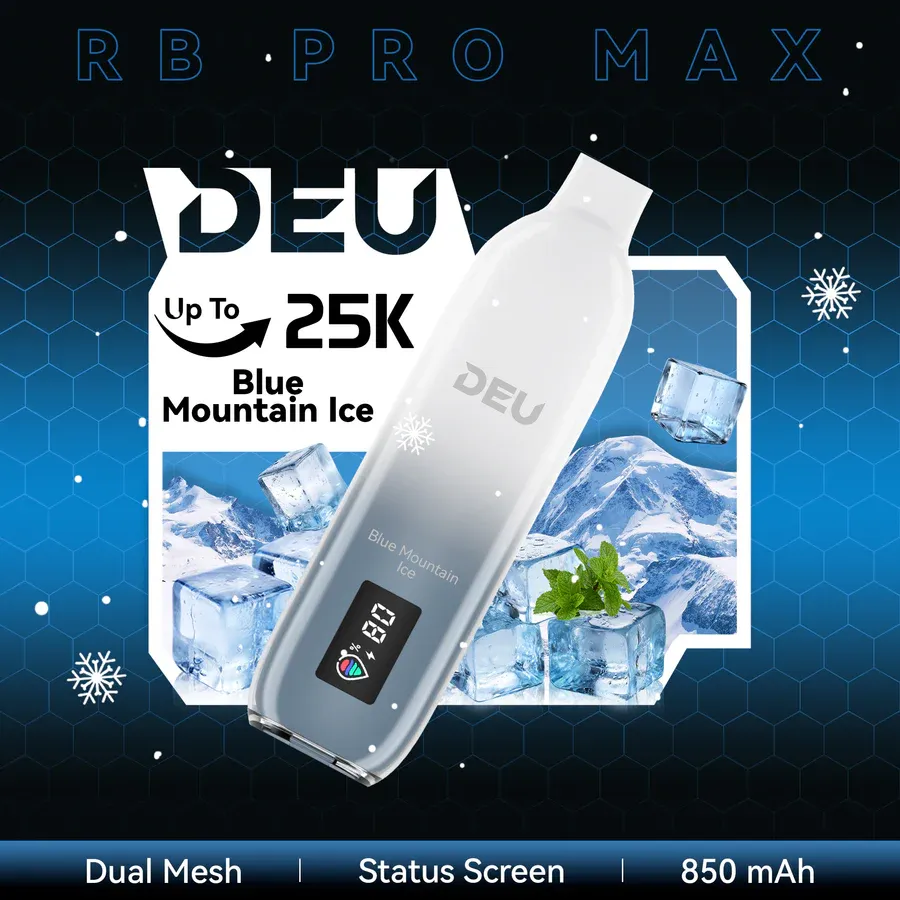 DEU RB 25K PRO MAX+ Disposable Vape