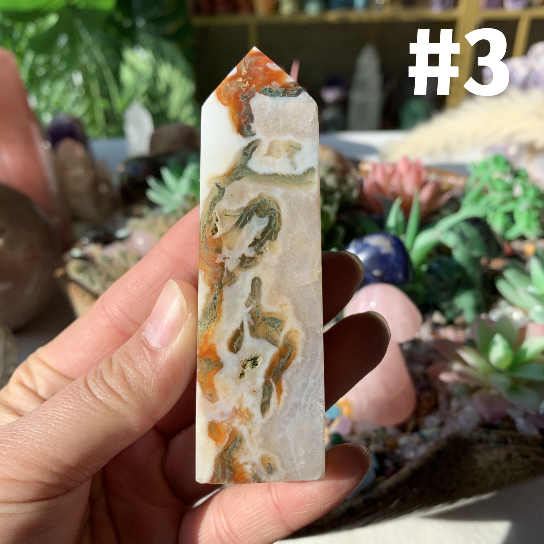 【Weekly Flash Deals】Red Moss Agate Point