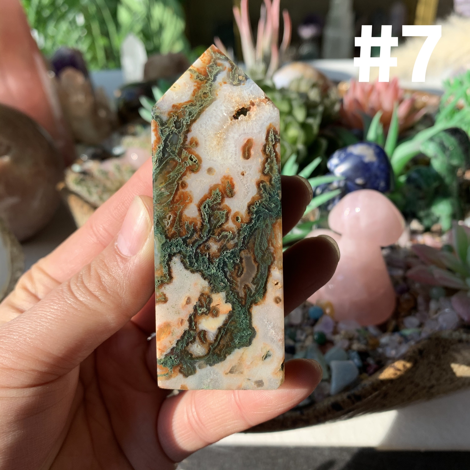 【Weekly Flash Deals】Red Moss Agate Point