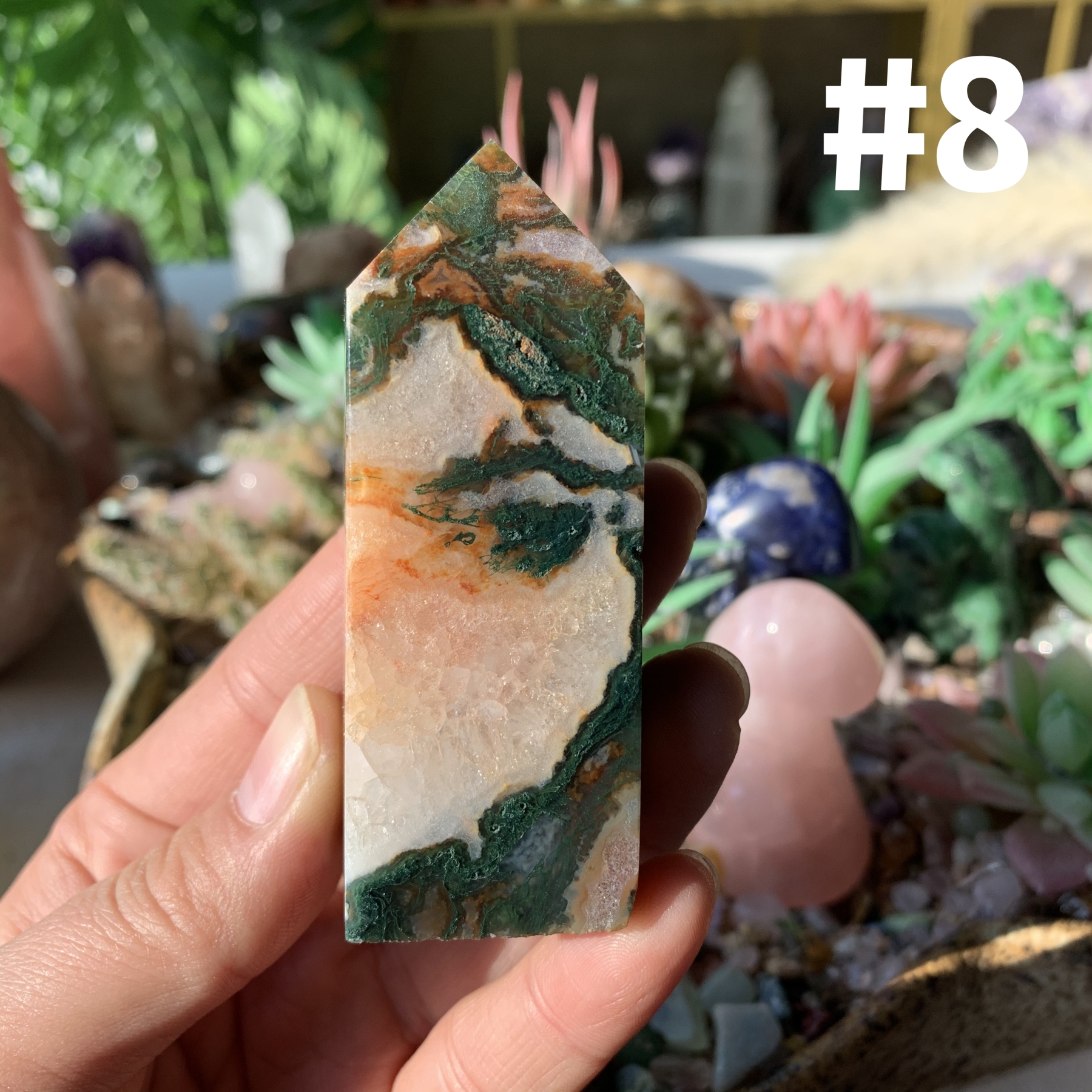 【Weekly Flash Deals】Red Moss Agate Point