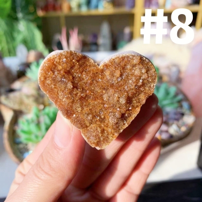 【Weekly Flash Deals】Citrine Heart Cluster