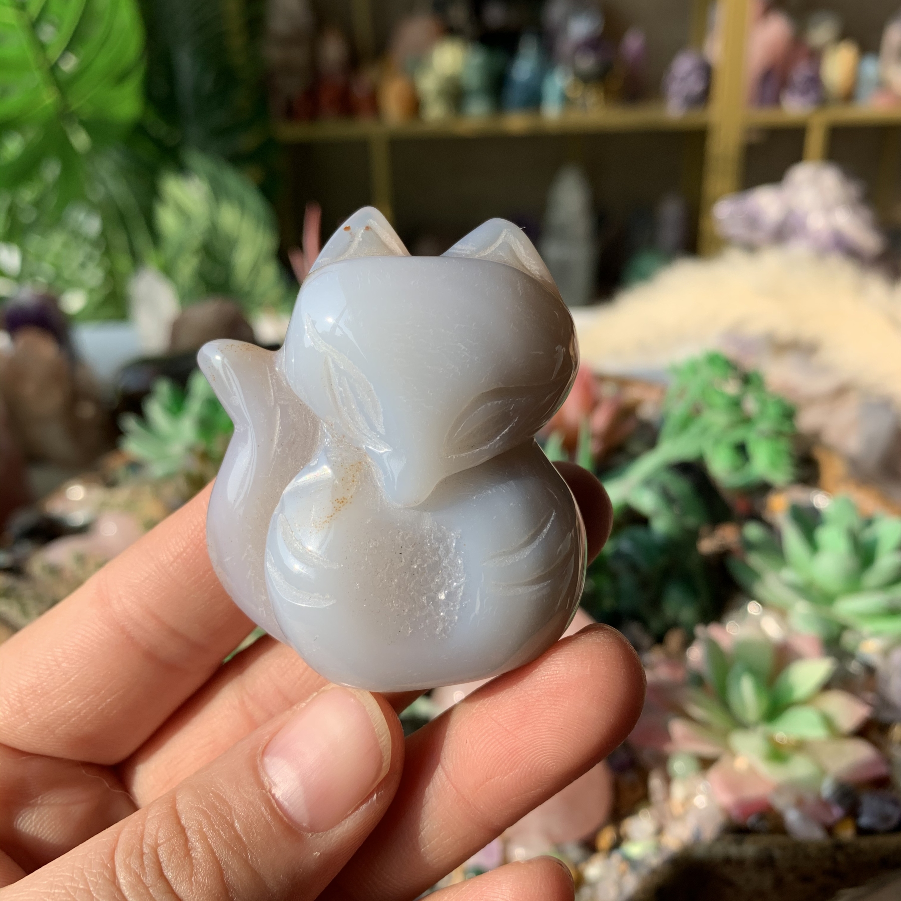 【Weekly Flash Deals】Druzy Agate Carving