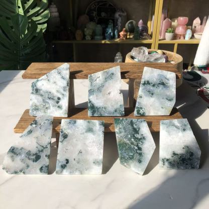 【Weekly Flash Deals】 Moss Agate Slice