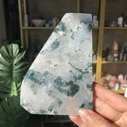 【Weekly Flash Deals】 Moss Agate Slice