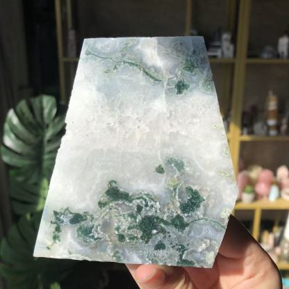 【Weekly Flash Deals】 Moss Agate Slice