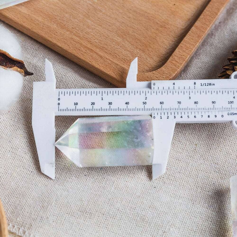 Aura Clear Quartz Point