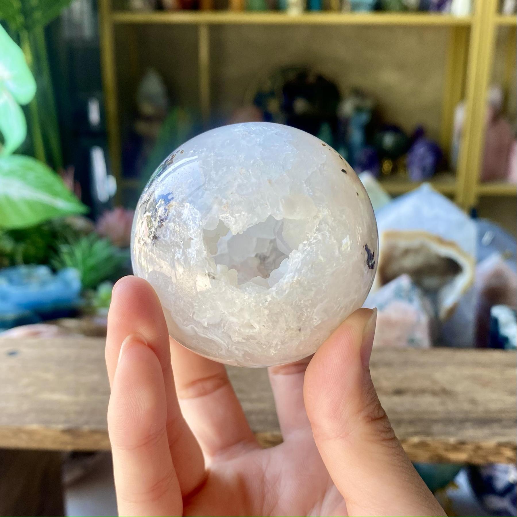 【Weekly Flash Deals】Druzy Agate Sphere