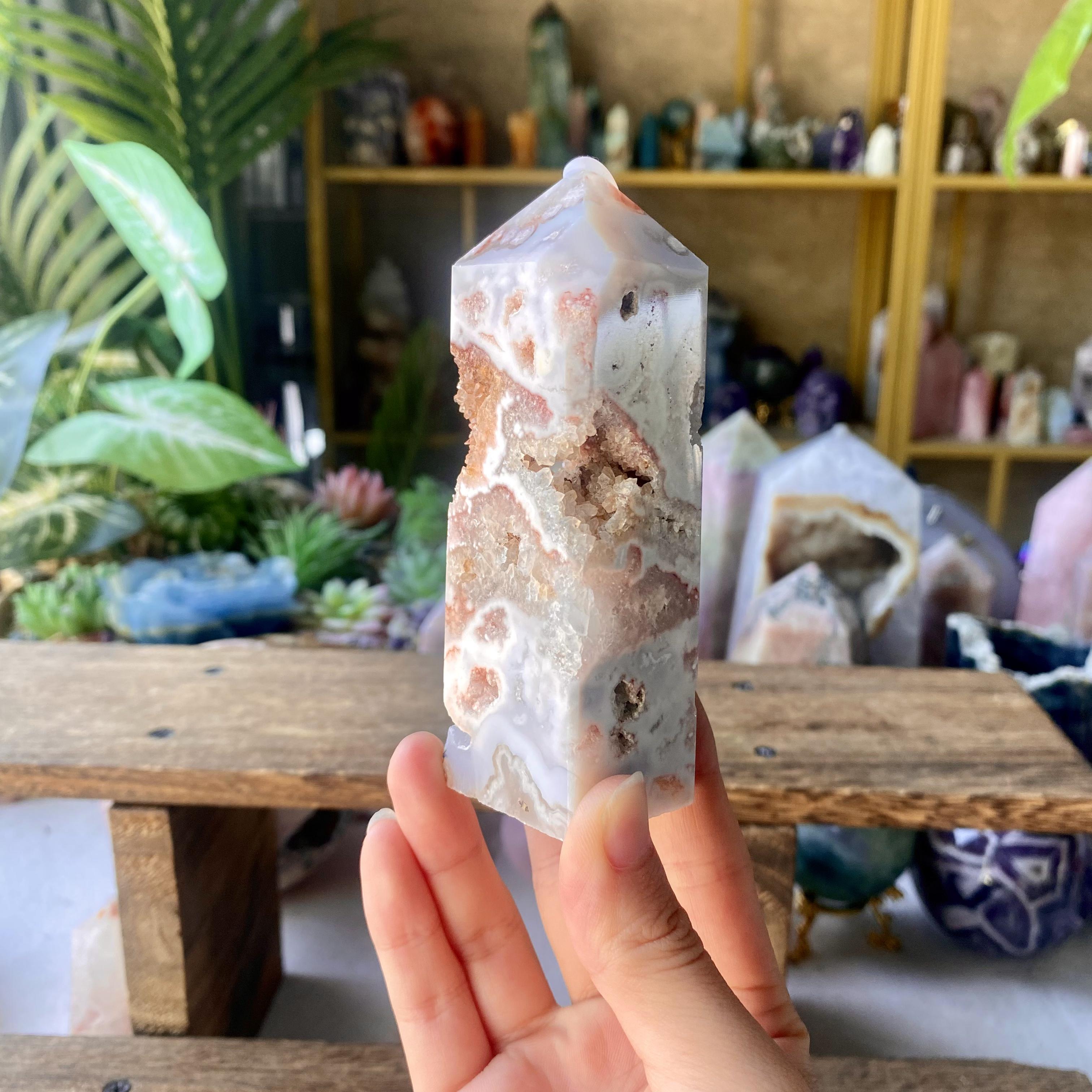 【Weekly Flash Deals】Sweet Flower Agate Point