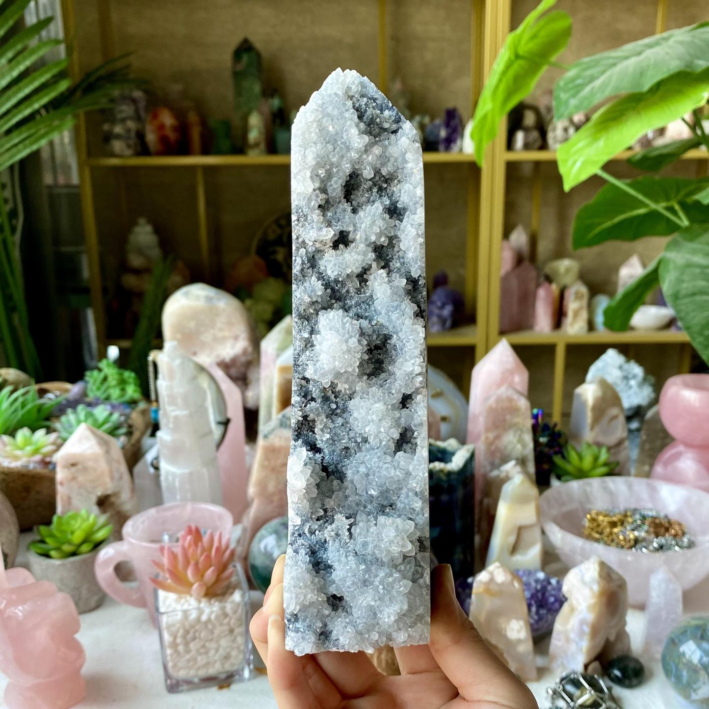 Natural Sphalerite Raw Point Collection