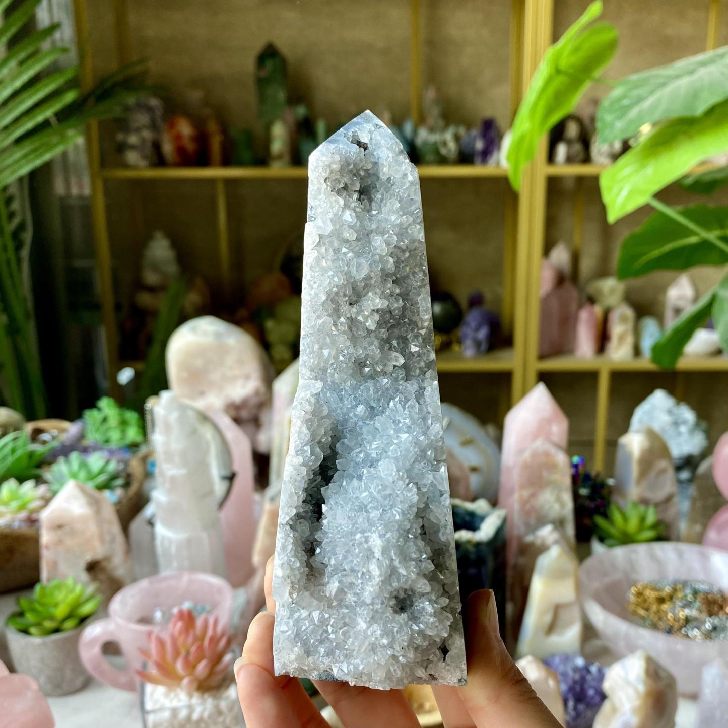 Natural Sphalerite Raw Point Collection