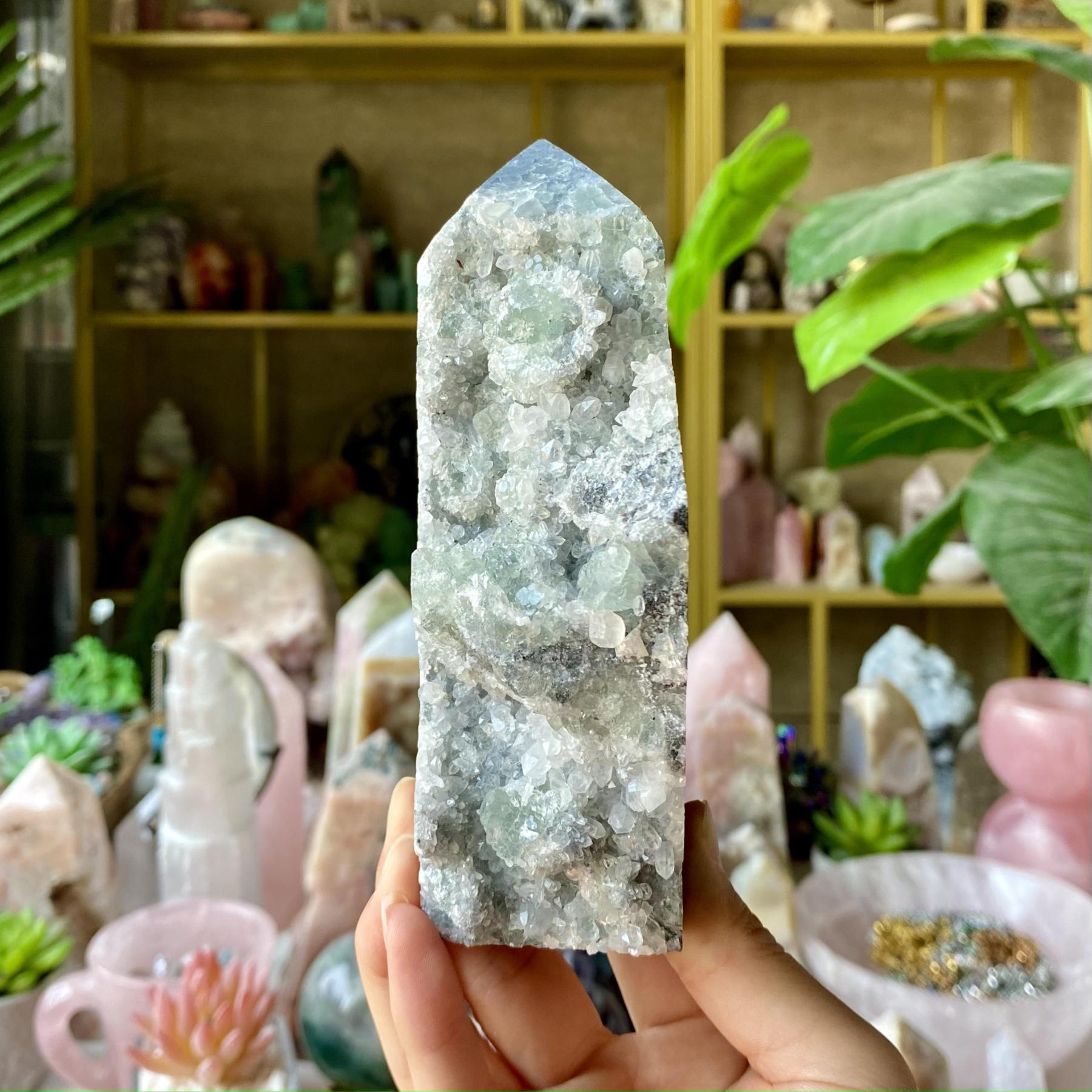 Natural Sphalerite Raw Point Collection