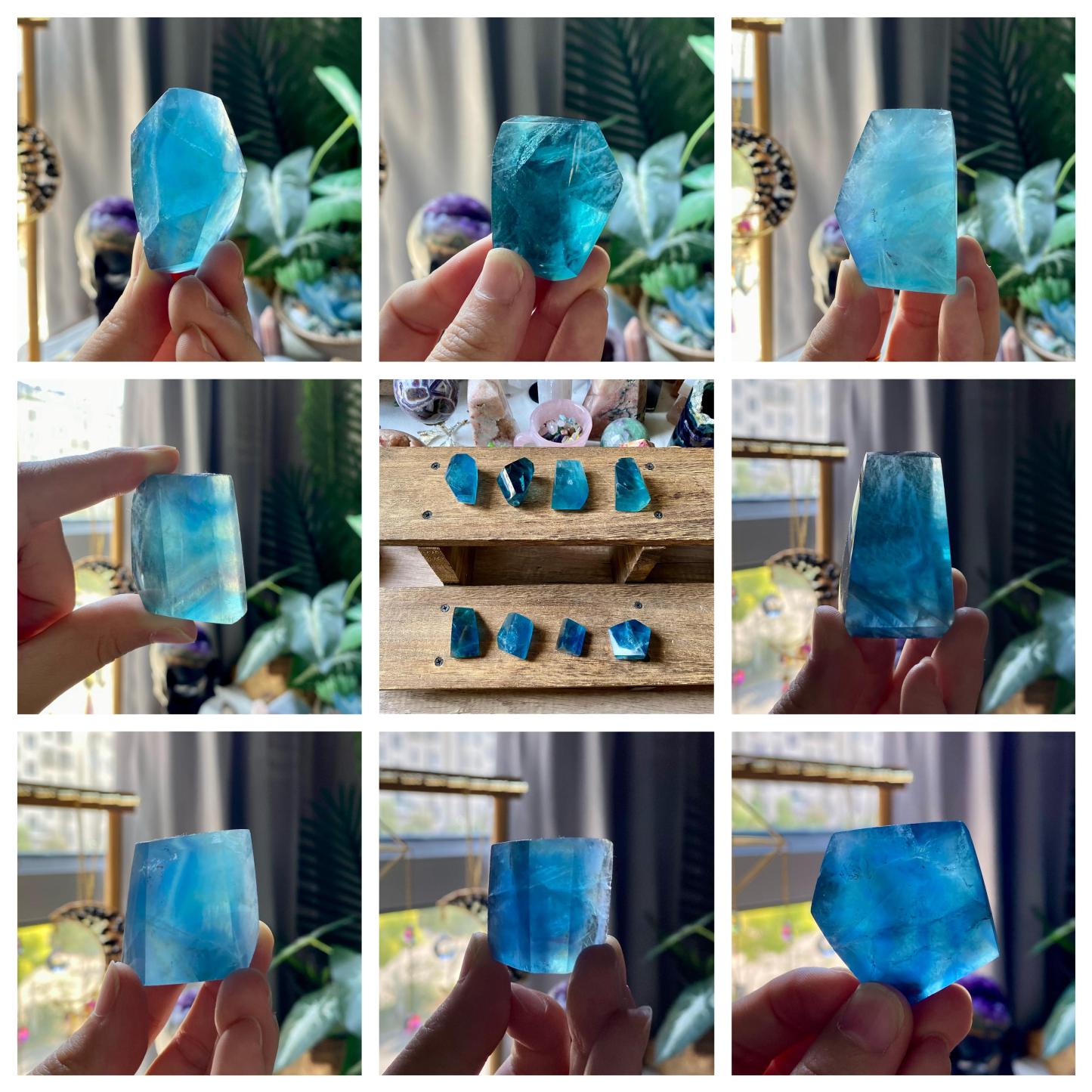 【Weekly Flash Deals】Blue Fluorite Free Form