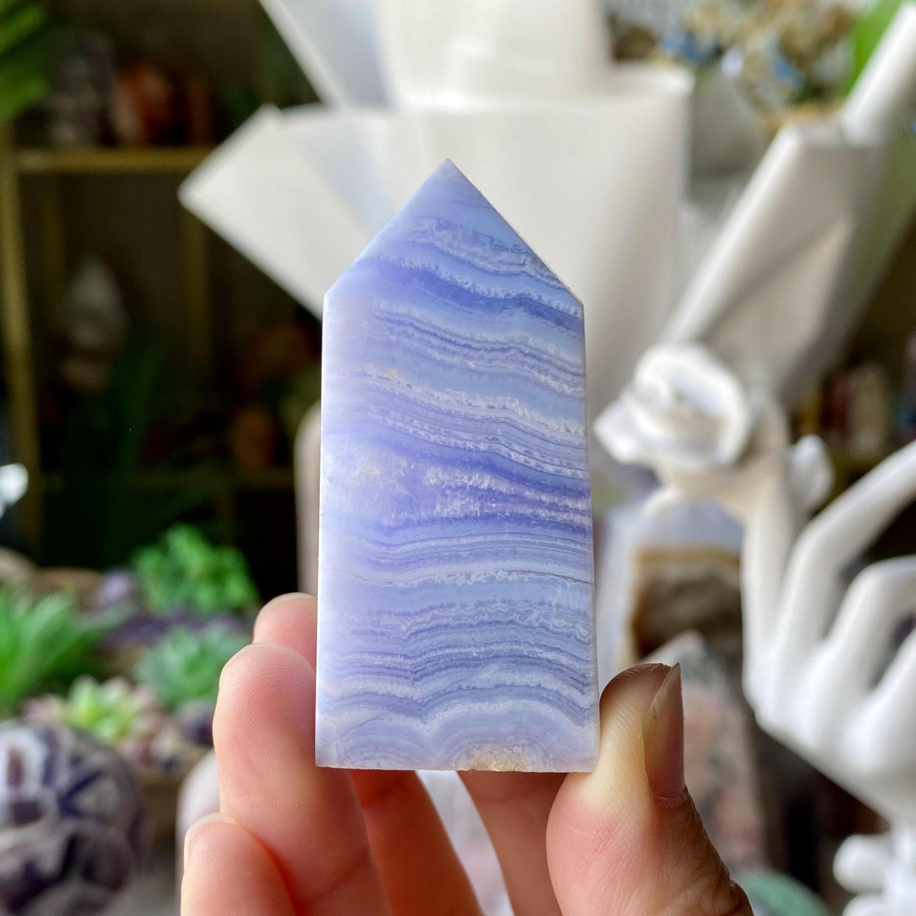 【Weekly Flash Deals】Blue Lace Agate Point