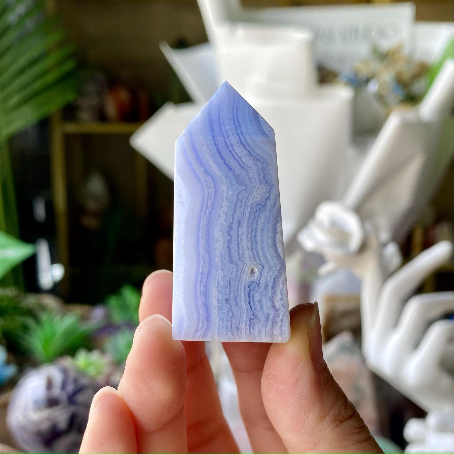 【Weekly Flash Deals】Blue Lace Agate Point