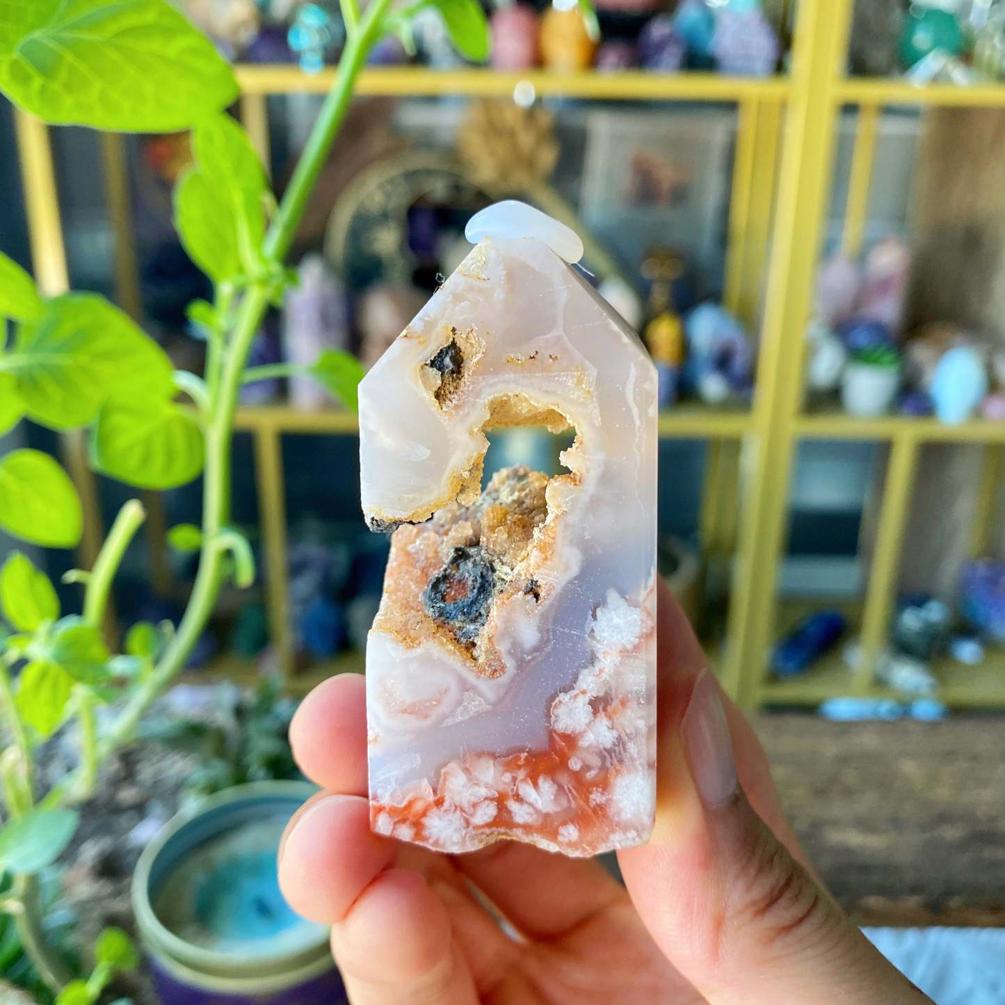 【Weekly Flash Deals】Sweet Flower Agate Point