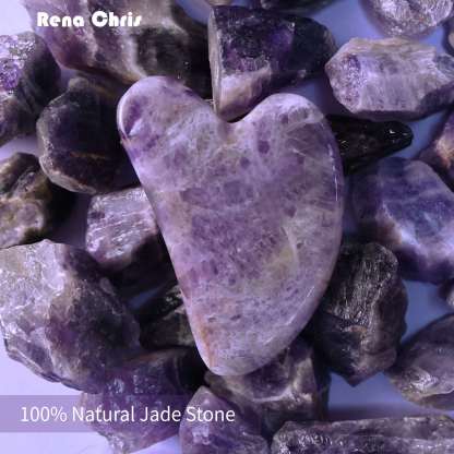 Amethyst-Gua Sha Face Massager