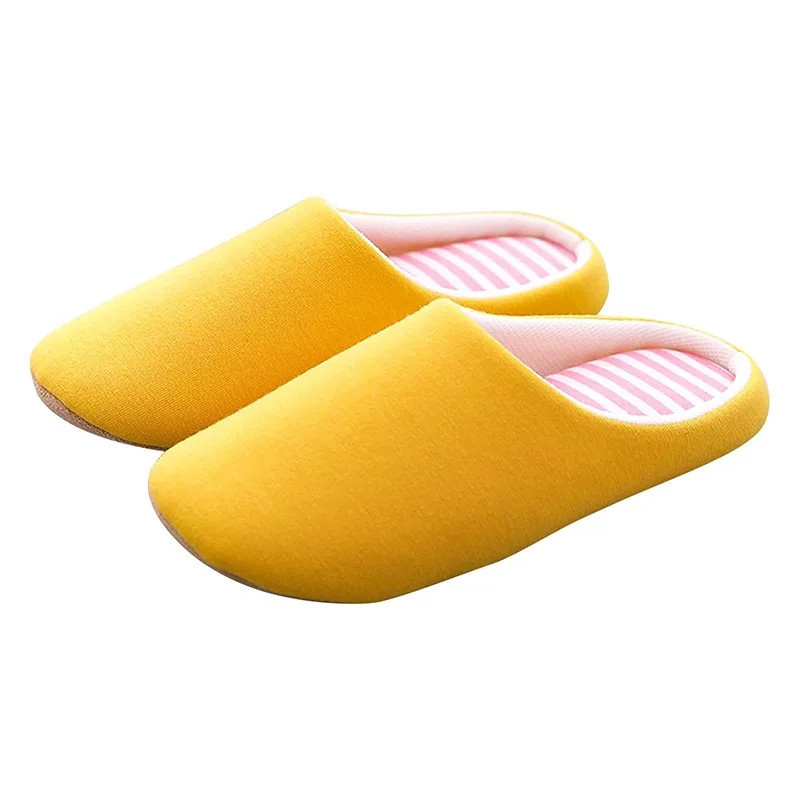 Winter Men'S Shoes Household Cotton Slippers Men Indoor Warm Plush Footwear Non-Slip Platform Slippers Couple Women Home Shoes