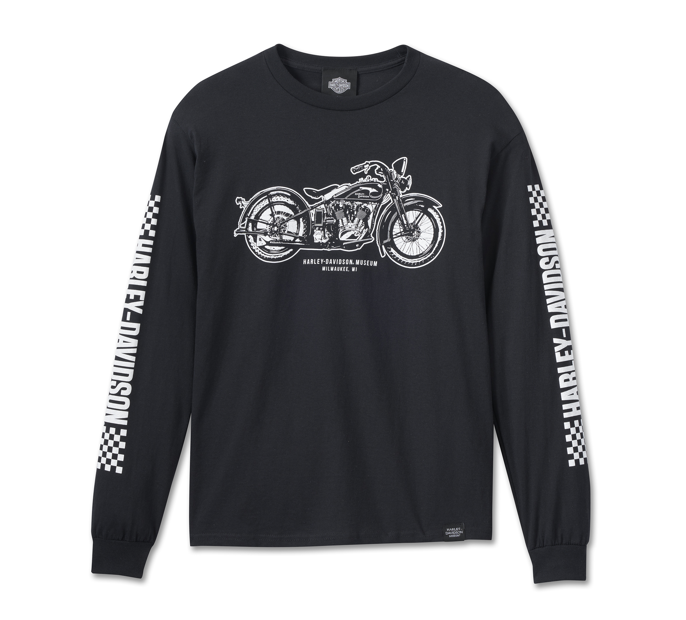 Vintage Bike Checker Tee